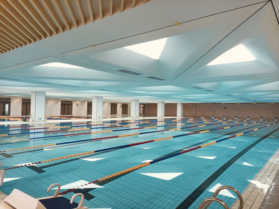 3 indoor pools