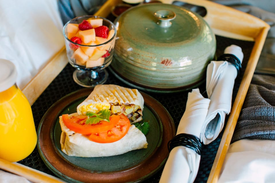 Free daily full breakfast