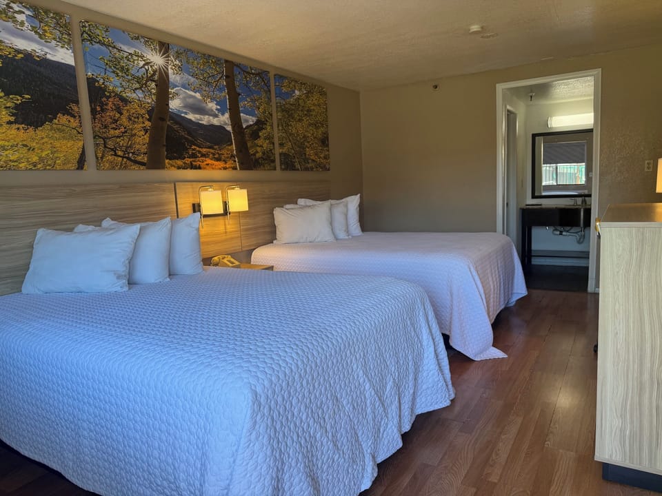 Desk, iron/ironing board, free WiFi, bed sheets