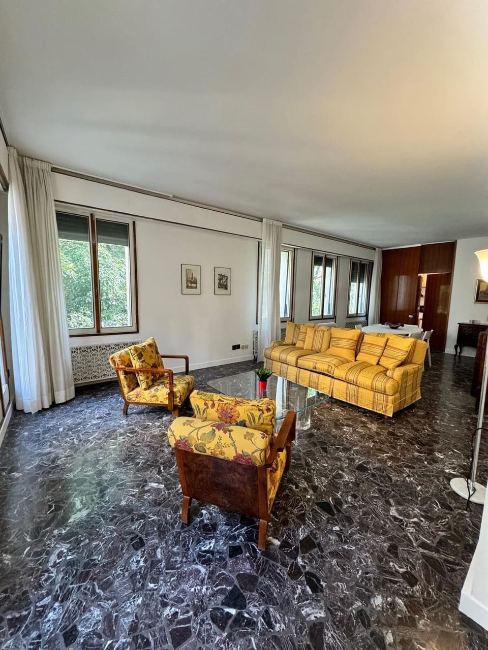 Apartment, Balcony | Living area | Flat-screen TV