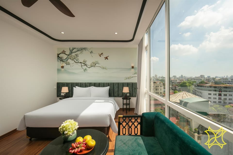 Luxury Room, City View | In-room safe, desk, laptop workspace, blackout drapes