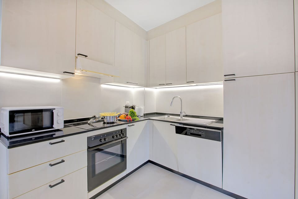 Standard Apartment, 1 Bedroom, Microwave (Casa Collina with Terrace & View) | Private kitchen