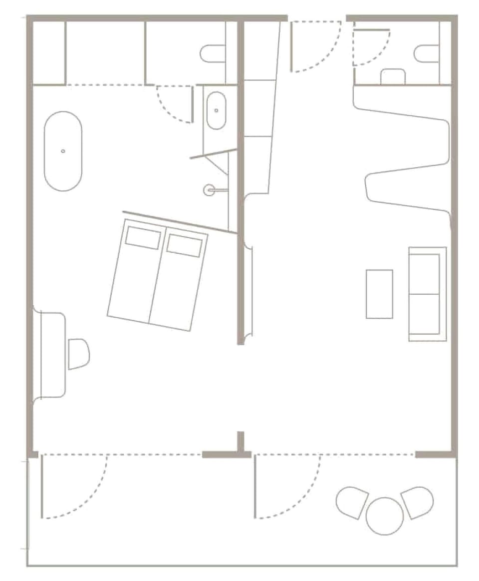 Suite, Balcony, Lake View | Hypo-allergenic bedding, pillowtop beds, in-room safe, soundproofing