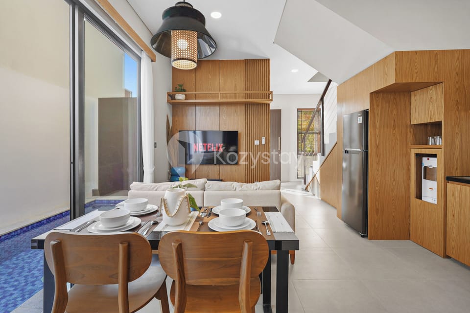 Villa, 3 Bedrooms, Resort View | Living area | 50-inch Smart TV with cable channels, Netflix, streaming services