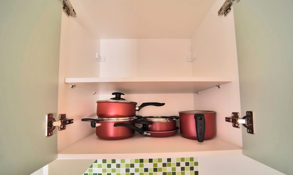 Comfort Apartment, City View | Private kitchen | Coffee/tea maker