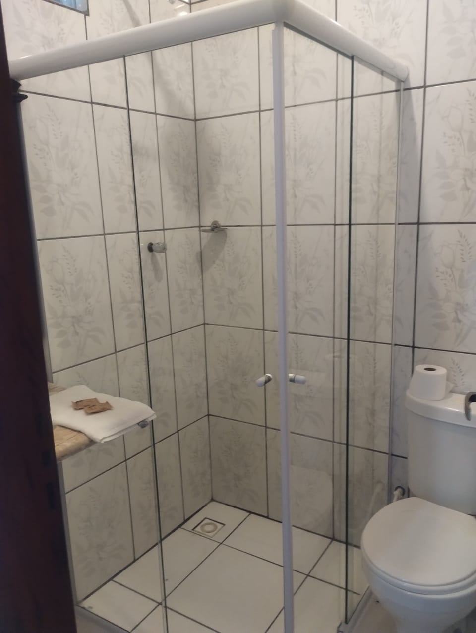 Comfort Room | Bathroom | Shower, rainfall showerhead, towels, soap