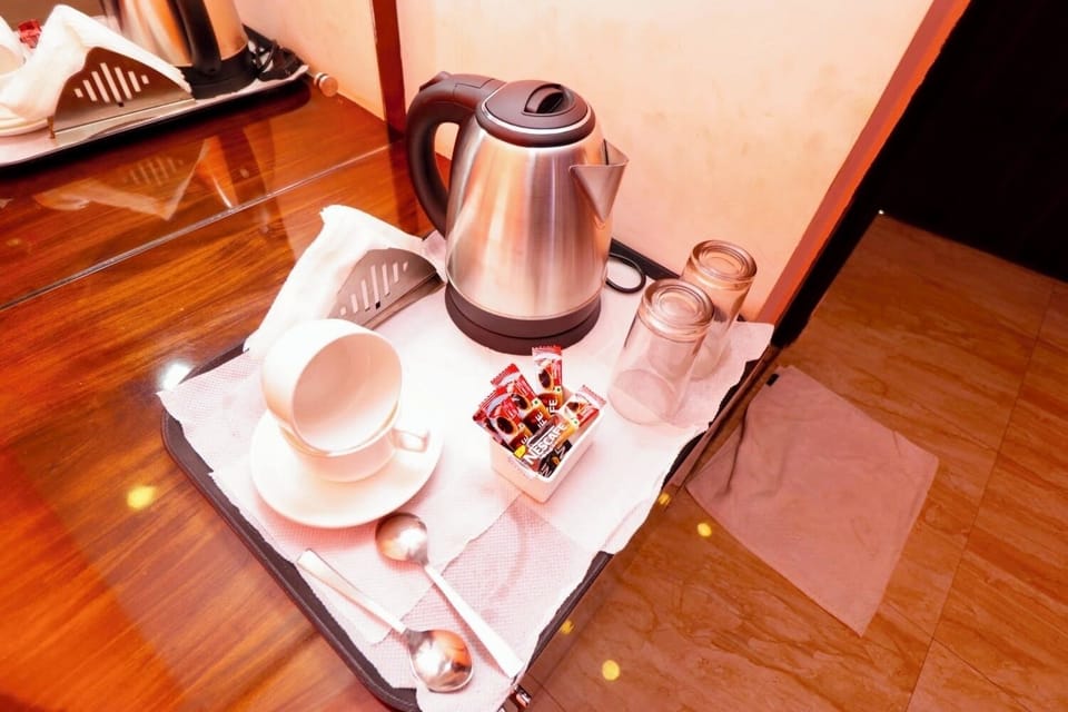 Daily self-serve breakfast for a fee