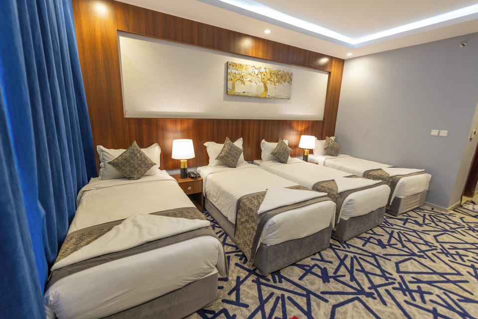Basic Quadruple Room | Egyptian cotton sheets, premium bedding, in-room safe, blackout drapes