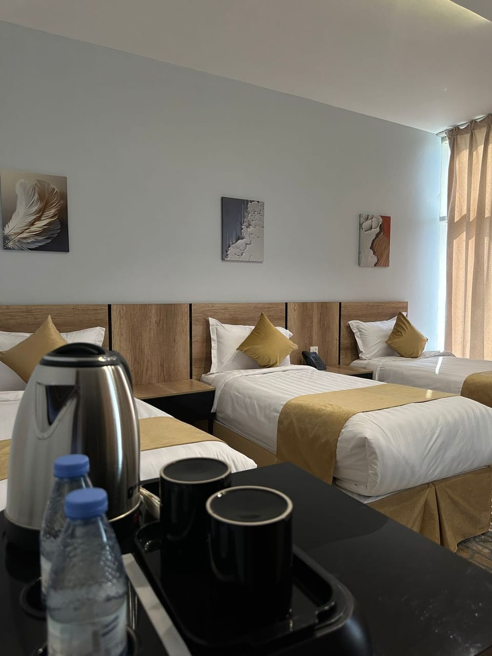Twin Room | Desk, iron/ironing board (on request), WiFi (free)