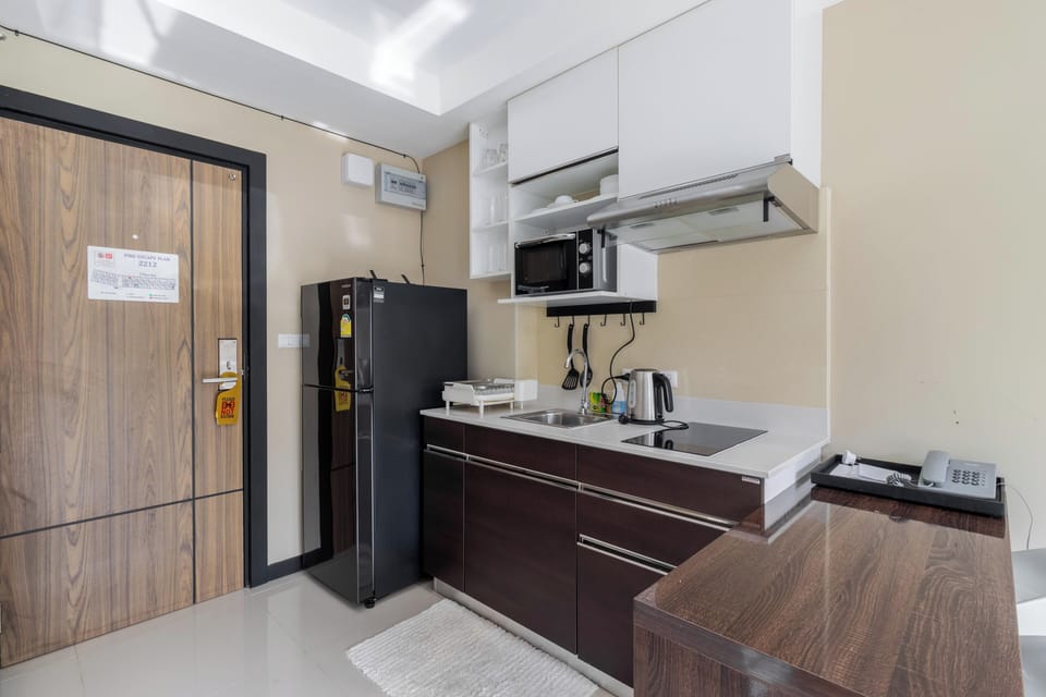 Apartment, Balcony | Private kitchen