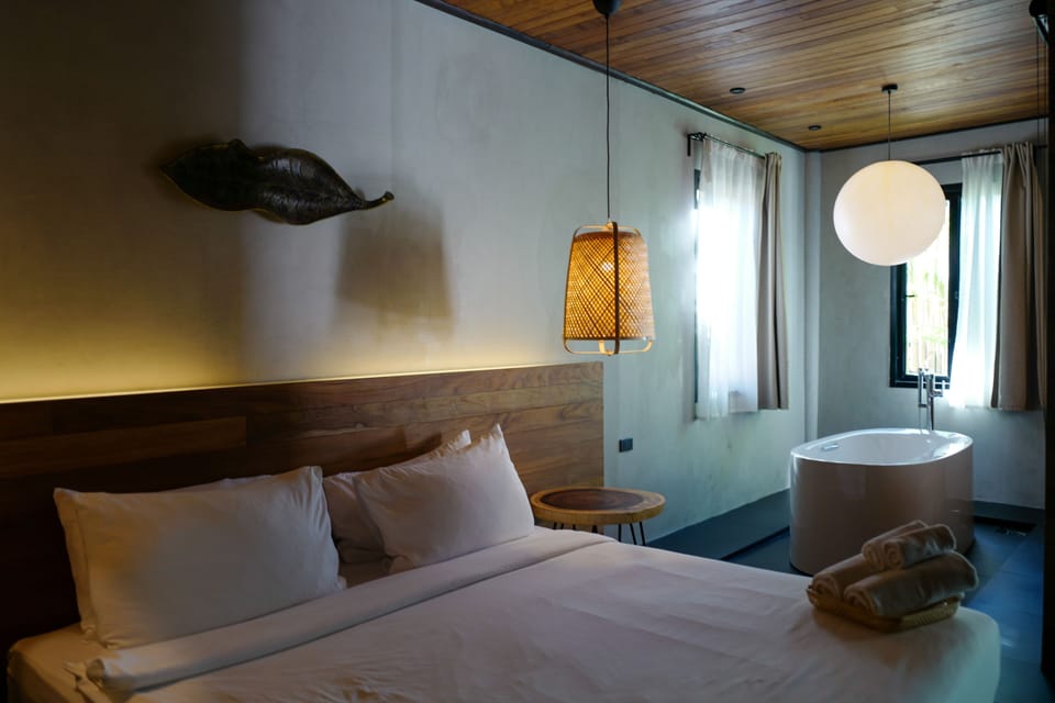 Family House, 2 Bedrooms | In-room safe, desk, laptop workspace, blackout drapes