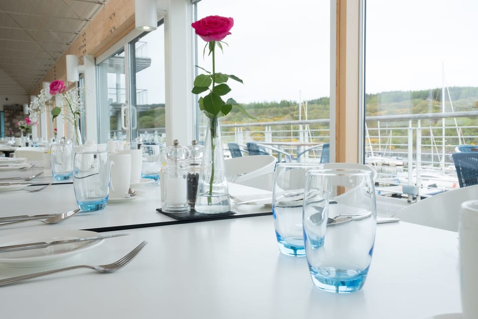 Dinner served, local cuisine