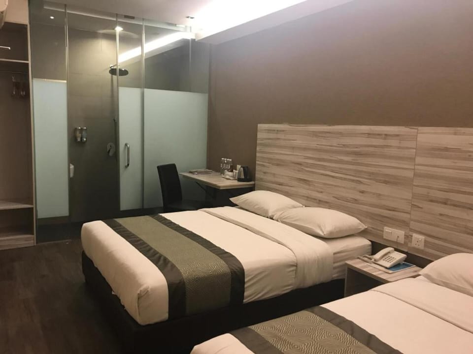 Desk, iron/ironing board, free WiFi, bed sheets