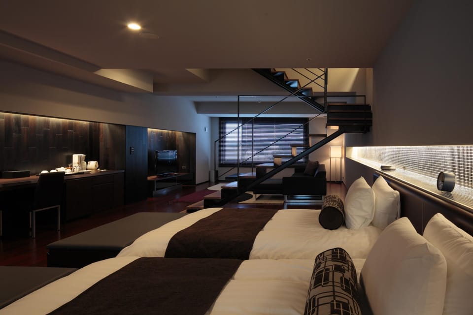 Suite, Non Smoking (with Hot Spring Bath) | Premium bedding, in-room safe, desk, blackout drapes