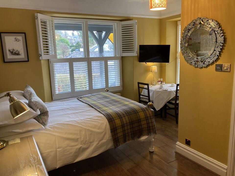 King Bed Breakfast Served in Bedroom | Individually decorated, individually furnished, iron/ironing board
