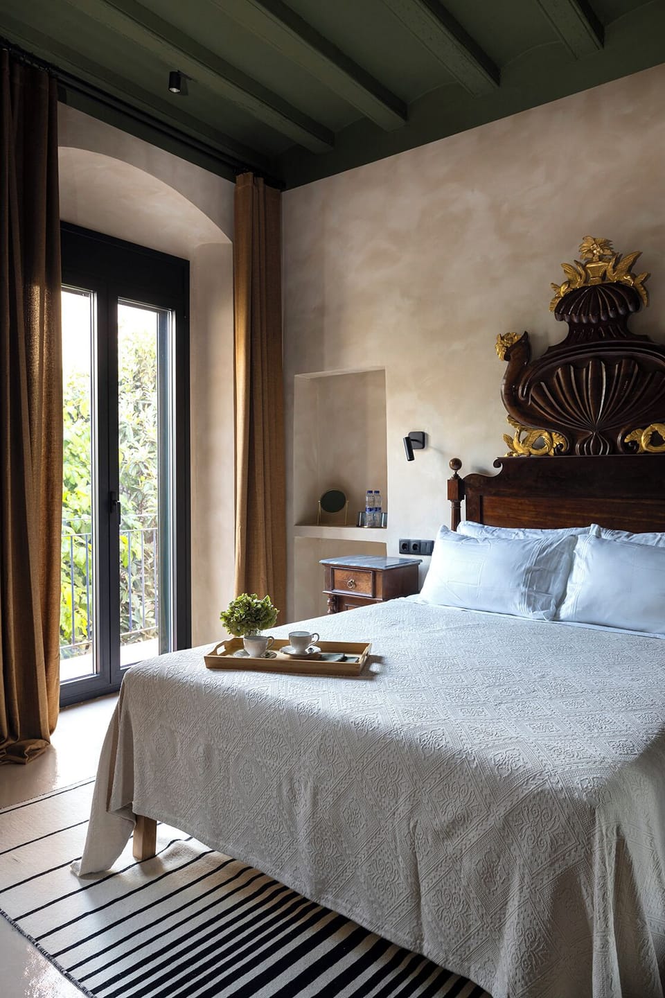 Deluxe Double Room, Balcony, Garden View | Down comforters, in-room safe, individually decorated