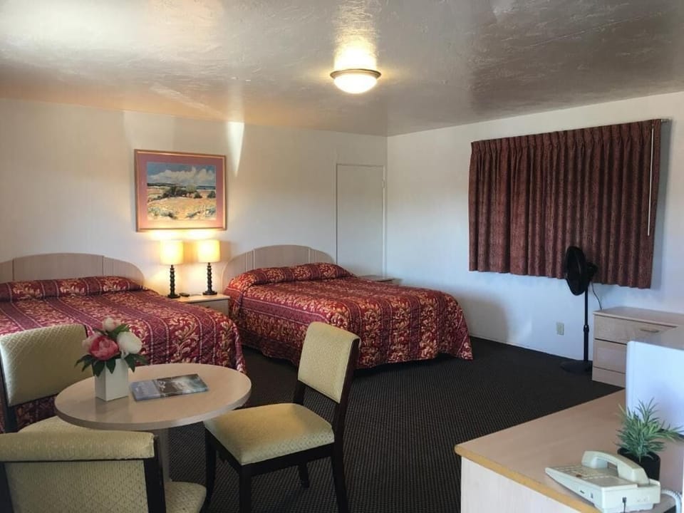 Standard Room, 2 Queen Beds, Non Smoking | Desk, iron/ironing board, free WiFi