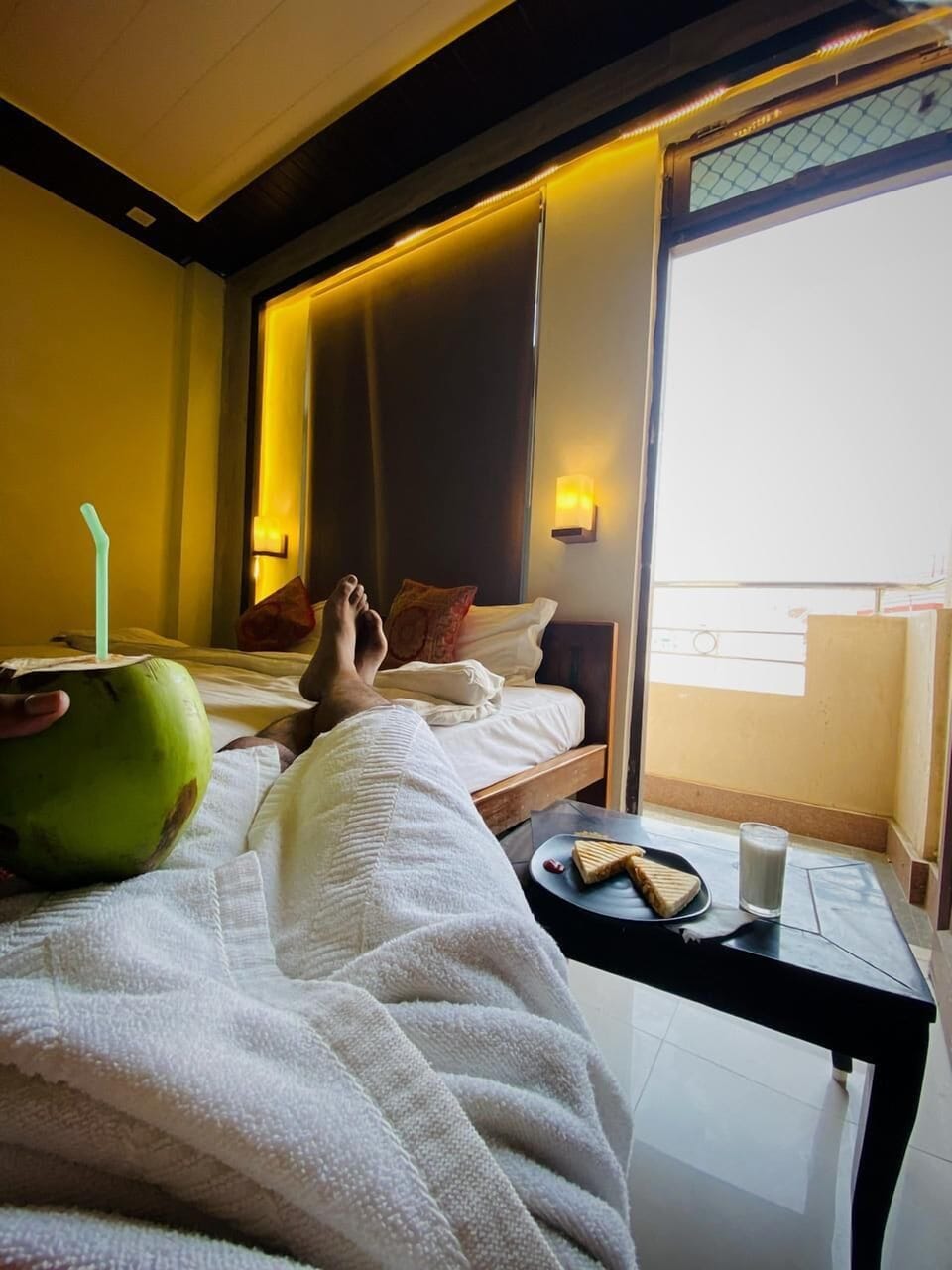 Deluxe Double Room | Memory foam beds, soundproofing, free WiFi, bed sheets