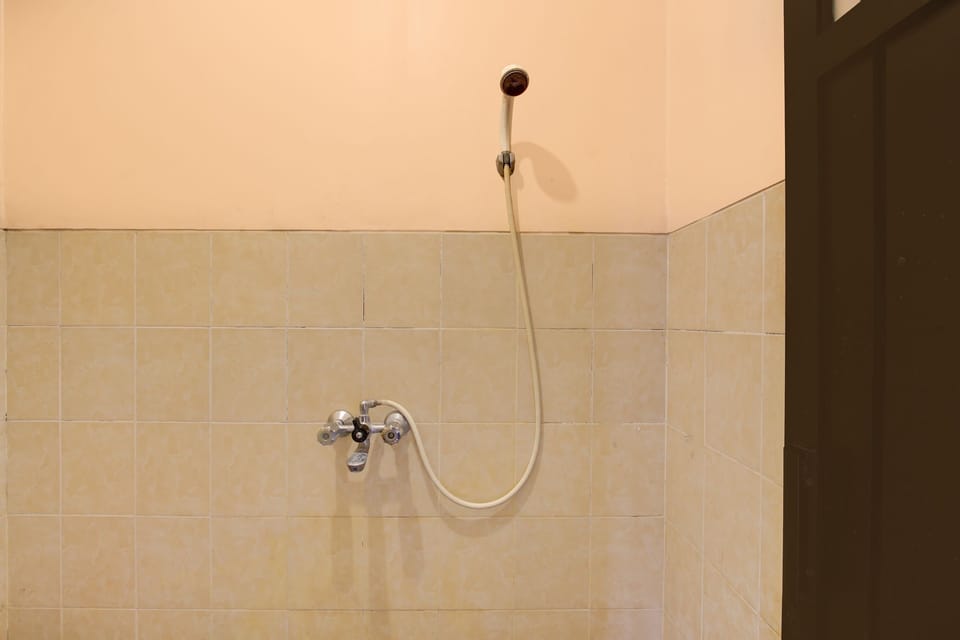 Standard Double Room | Bathroom | Shower, towels