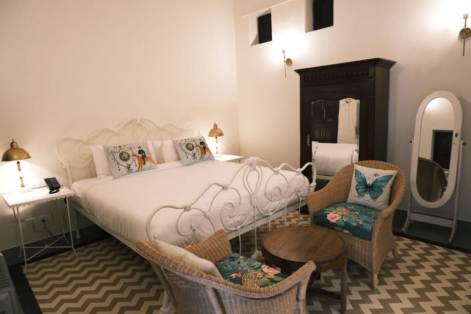 Luxury Double Room | In-room safe, desk, laptop workspace, iron/ironing board