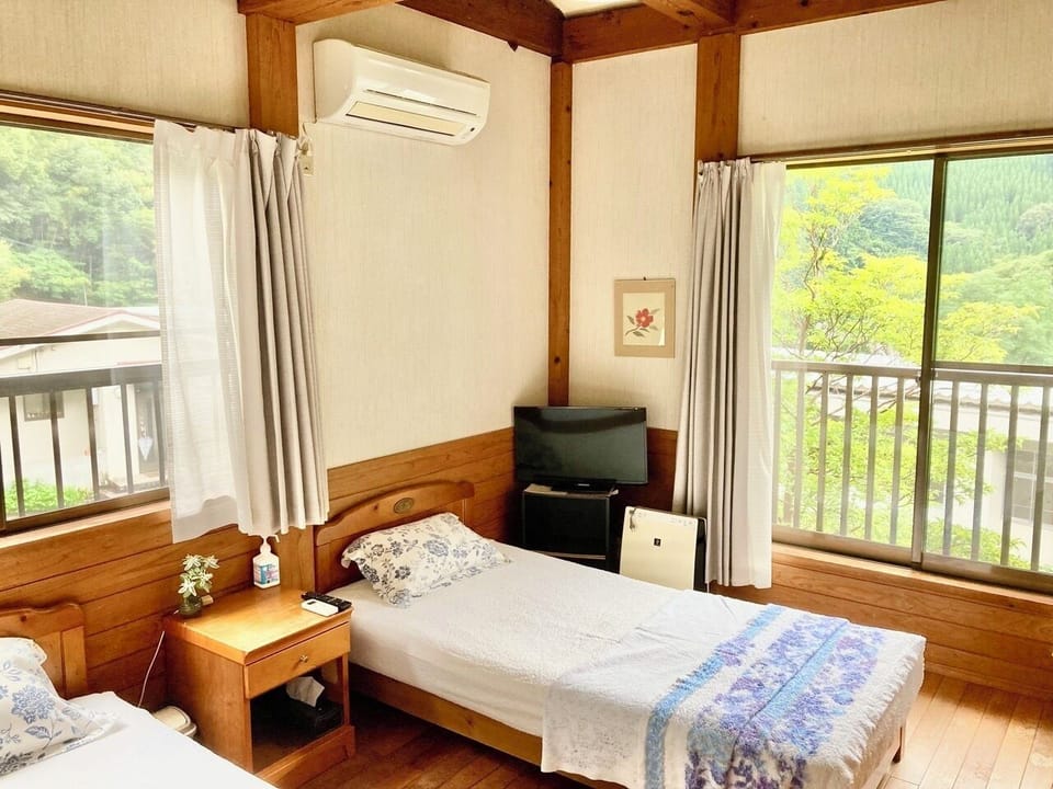 Basic Double or Twin Room, Mountain View | Blackout drapes, iron/ironing board (on request), WiFi (free)