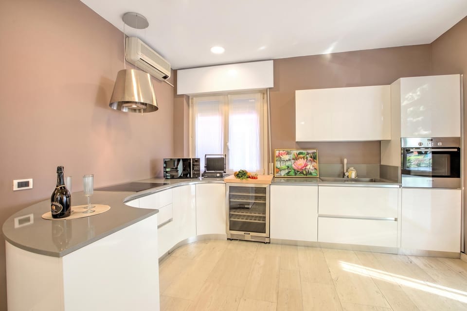 Family Apartment, 3 Bedrooms, Balcony (Residenza Albachiara in Riva del) | Private kitchen