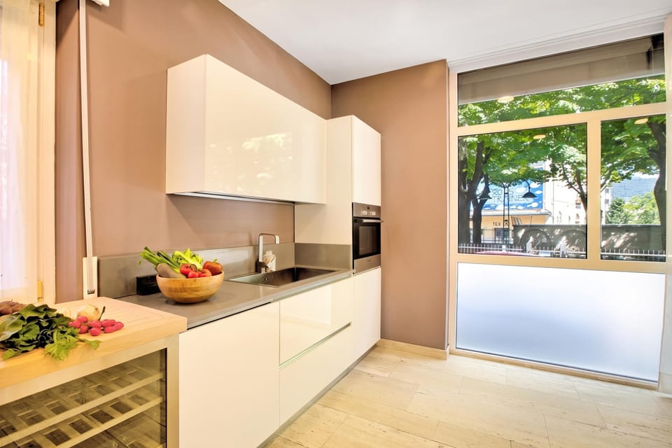 Family Apartment, 3 Bedrooms, Balcony (Residenza Albachiara in Riva del) | Private kitchen