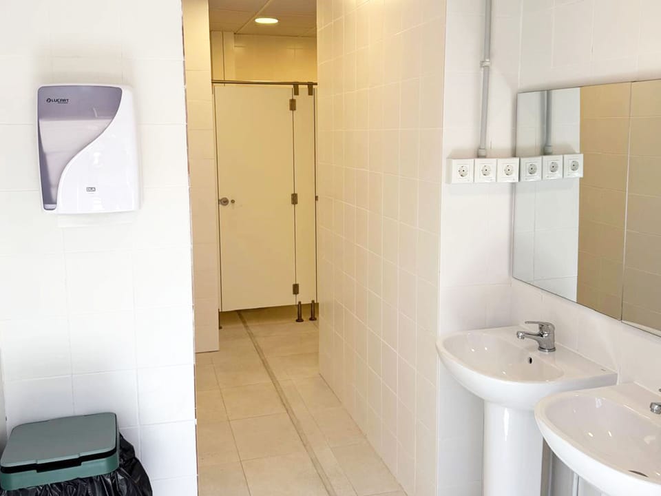 Shared bathroom