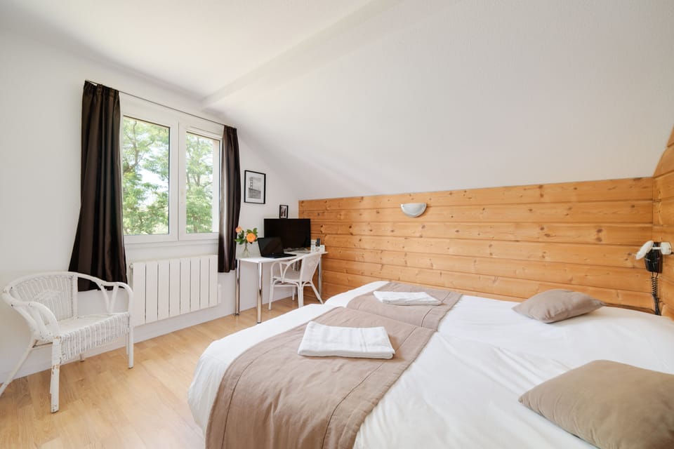 Standard Twin Room, 2 Twin Beds, Non Smoking | Desk, blackout drapes, soundproofing, iron/ironing board (on request)