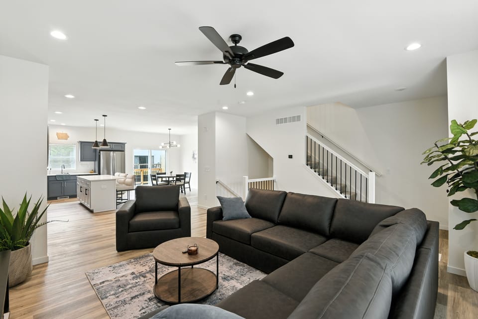 Townhome, 3 Bedrooms | Living area | Smart TV, streaming services