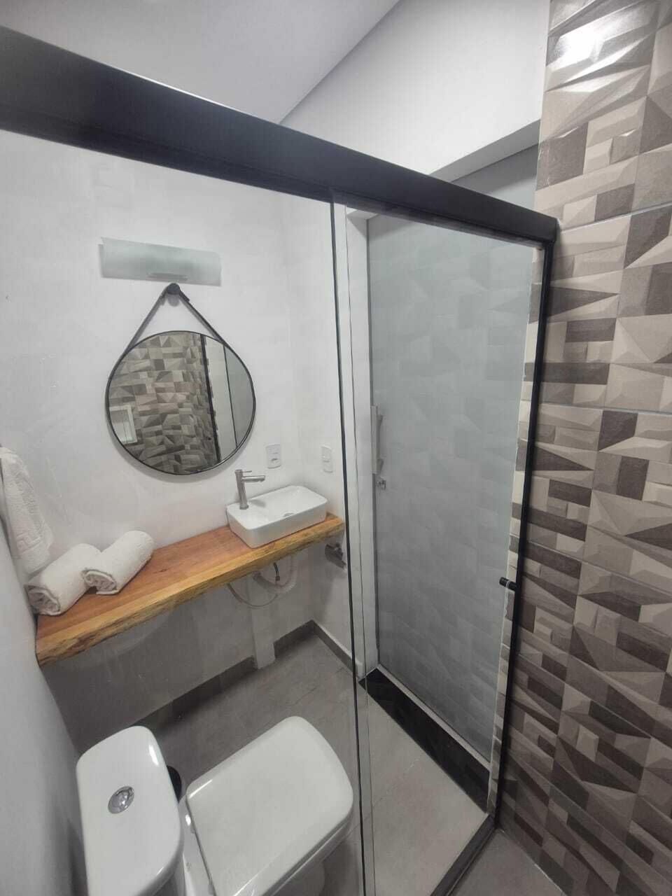 Comfort Room | Bathroom | Shower, towels, soap, shampoo