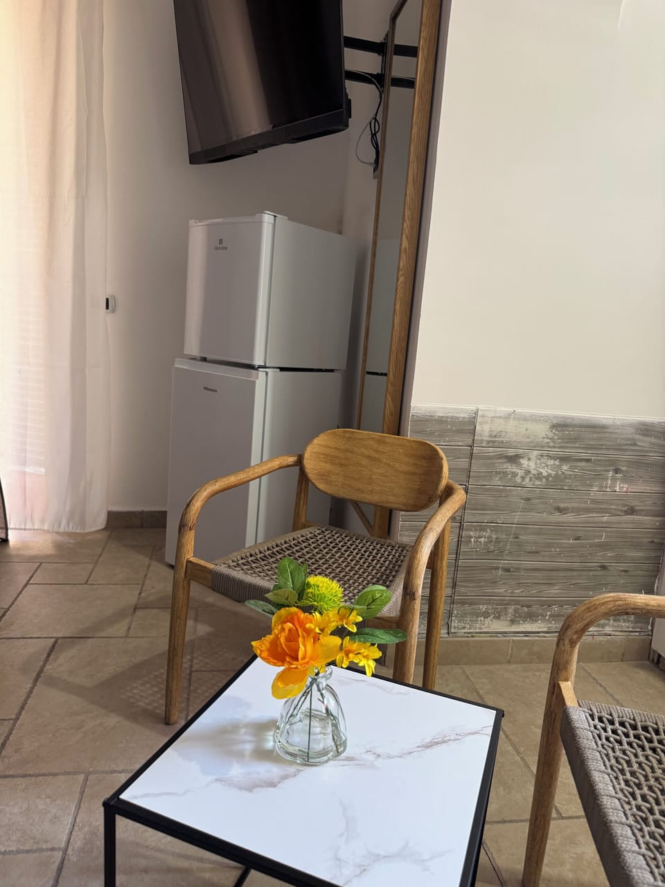 Double Room, Garden View | WiFi (free), bed sheets