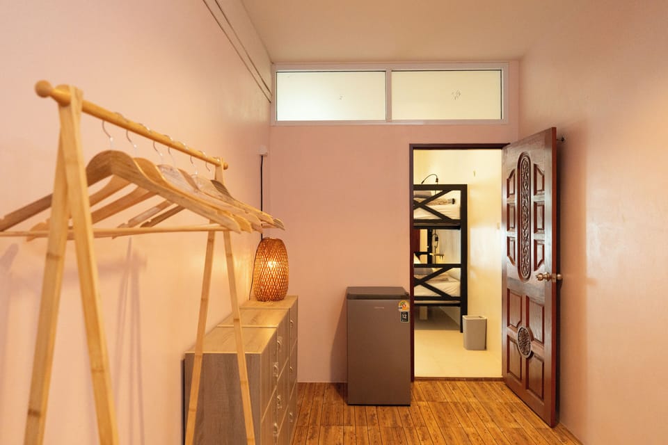 Comfort Shared Dormitory, Balcony, City View | Premium bedding, in-room safe, free WiFi, bed sheets