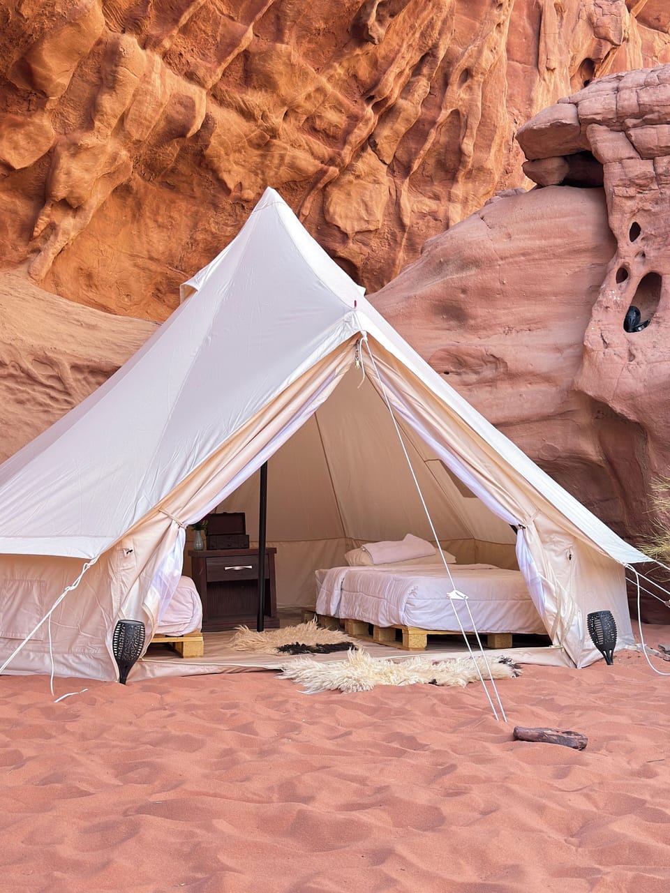 Classic Tent, Patio, Mountain View
