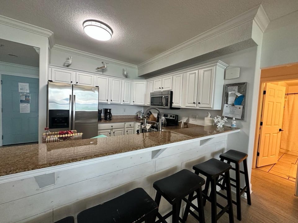 Condo, Multiple Beds (Tropic Winds 503) | Private kitchen | Oven, toaster