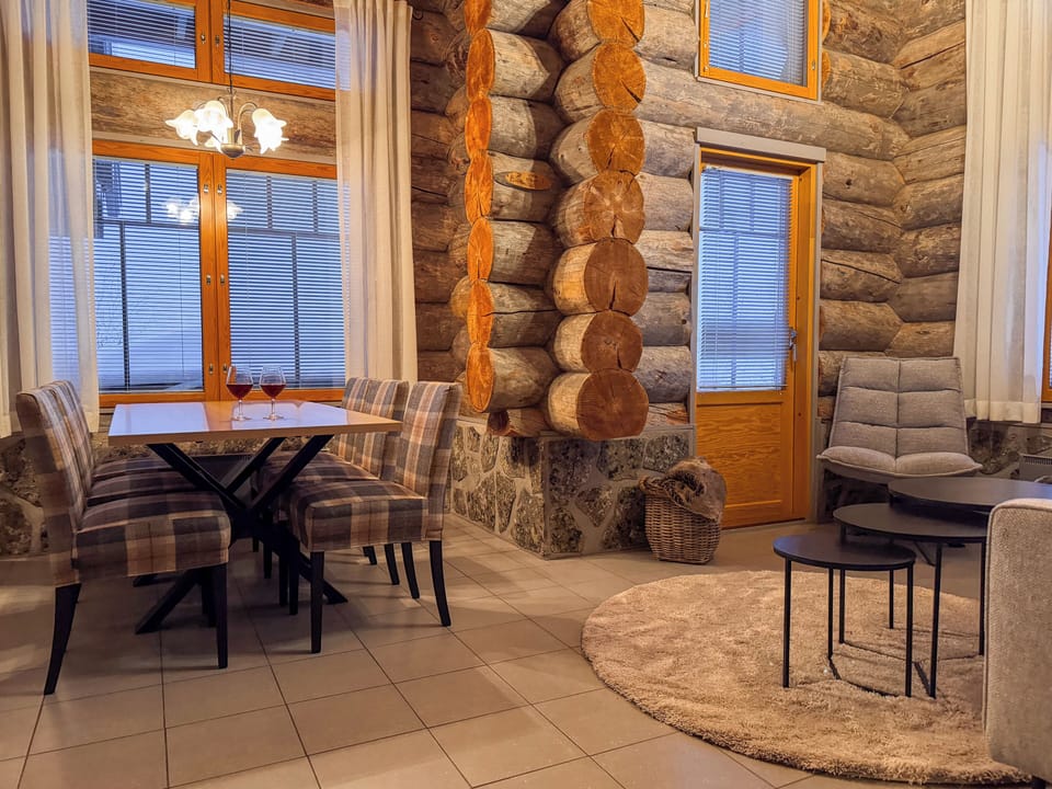 Villa, Hill View | Living area | Fireplace