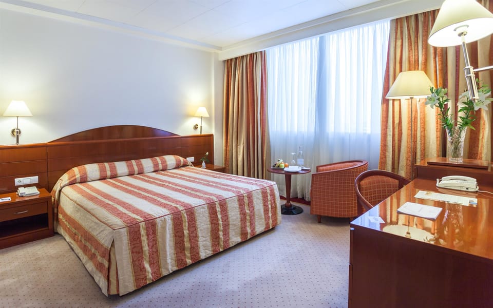 Minibar, in-room safe, desk, blackout drapes
