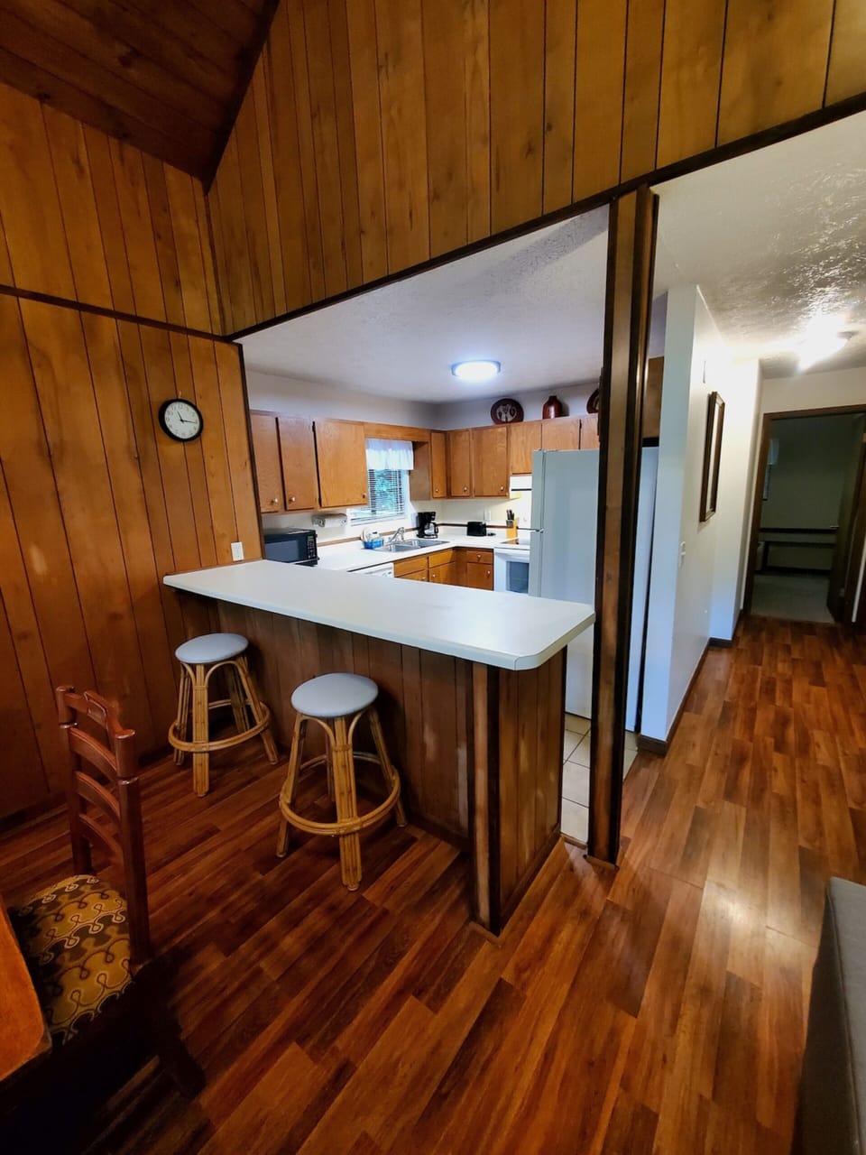 Signature Chalet, 3 Bedrooms, Pets Not Allowed | Private kitchen | Fridge, microwave, oven, stovetop