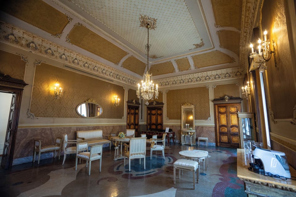 Lobby sitting area