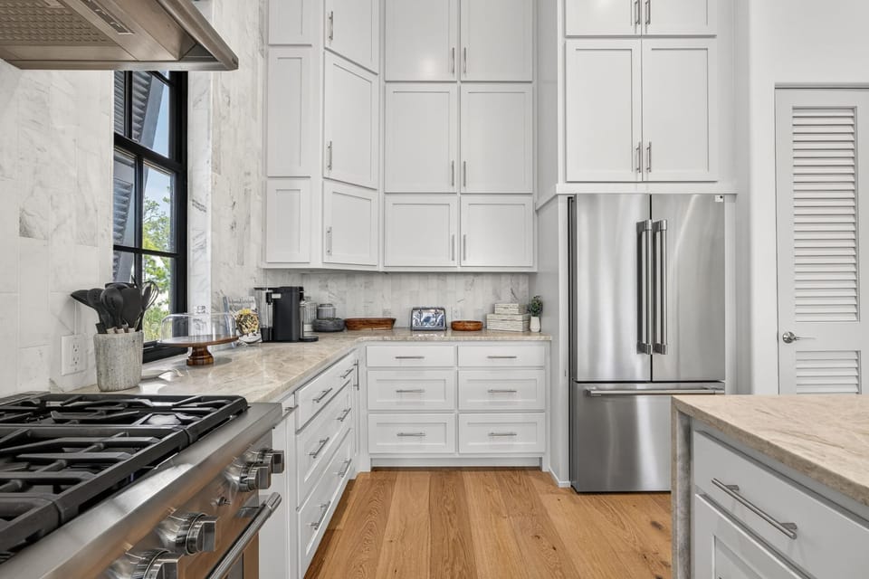 House, Resort View | Private kitchen | Full-size fridge, microwave, oven, stovetop