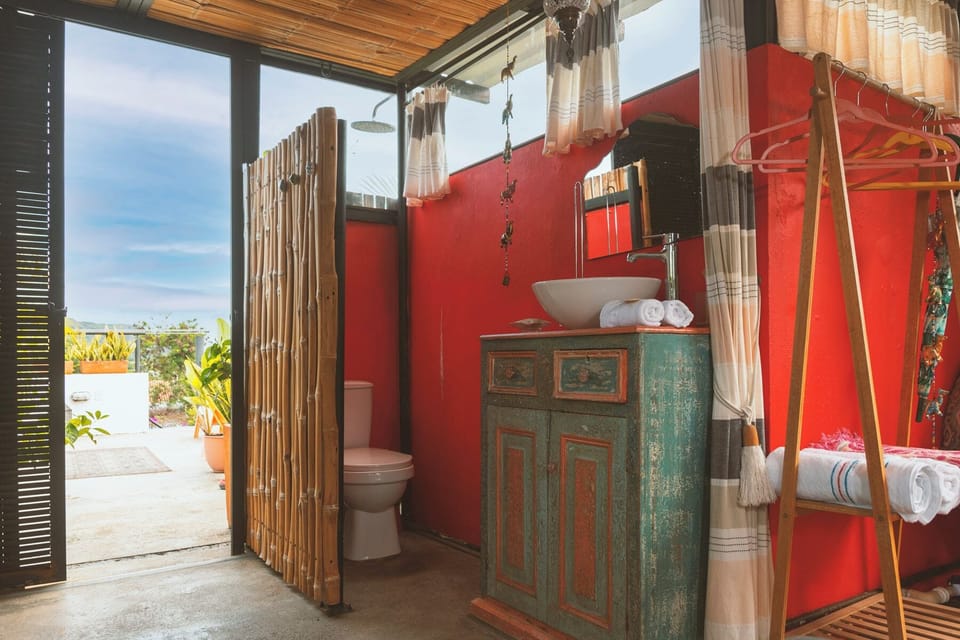 Double Room, City View, Tower | Bathroom