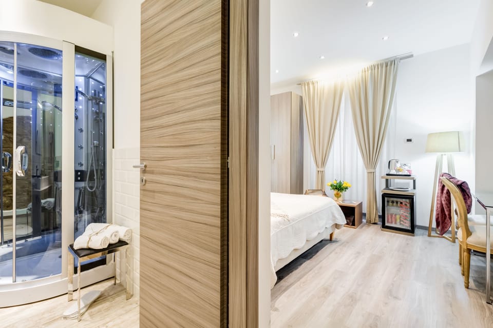 Double Room | Premium bedding, down comforters, free minibar items, in-room safe