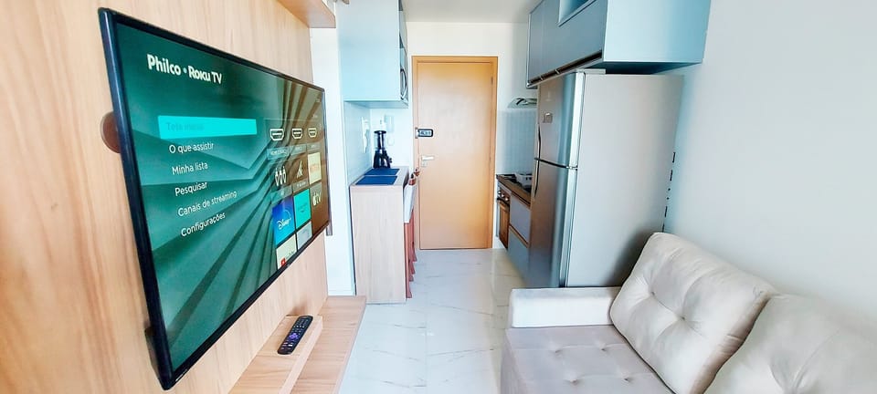 Basic Apartment | Living area | 32-inch Smart TV with digital channels, Netflix, streaming services