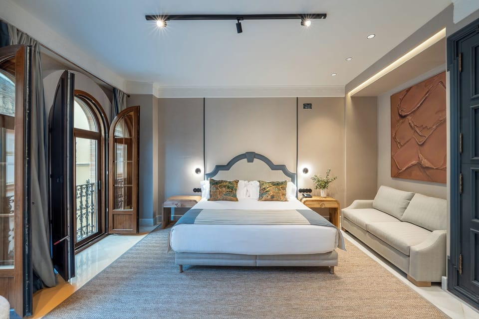 Junior Suite, Balcony, City View | Egyptian cotton sheets, premium bedding, down comforters