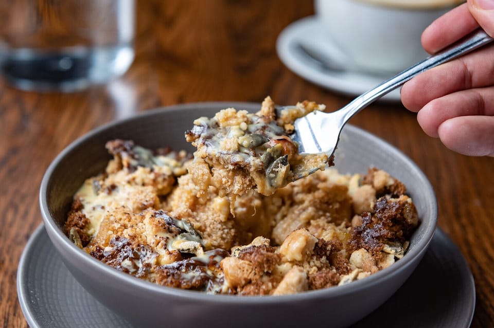 Daily cooked-to-order breakfast for a fee