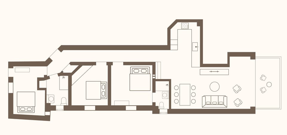 House | 3 bedrooms, Internet