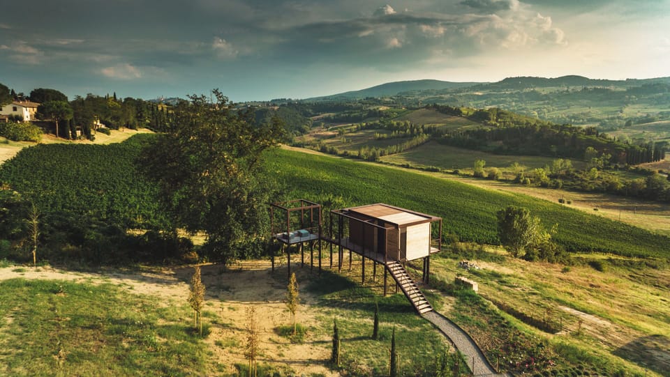 Quercia Tree House, Vineyard View | Blackout drapes, WiFi (free)
