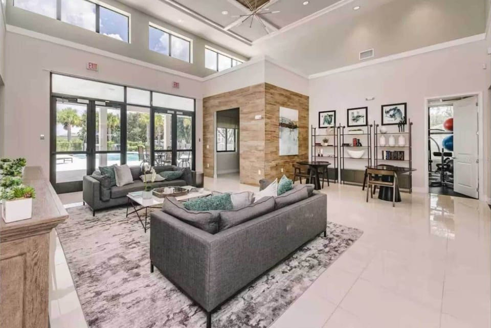 House, Multiple Beds, Pool Access, Pool View (Chic Villa Domani Retreat) | Living area | 42-inch flat-screen TV with digital channels