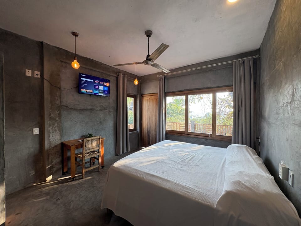 Honeymoon Room, Sea View | In-room safe, desk, laptop workspace, free WiFi