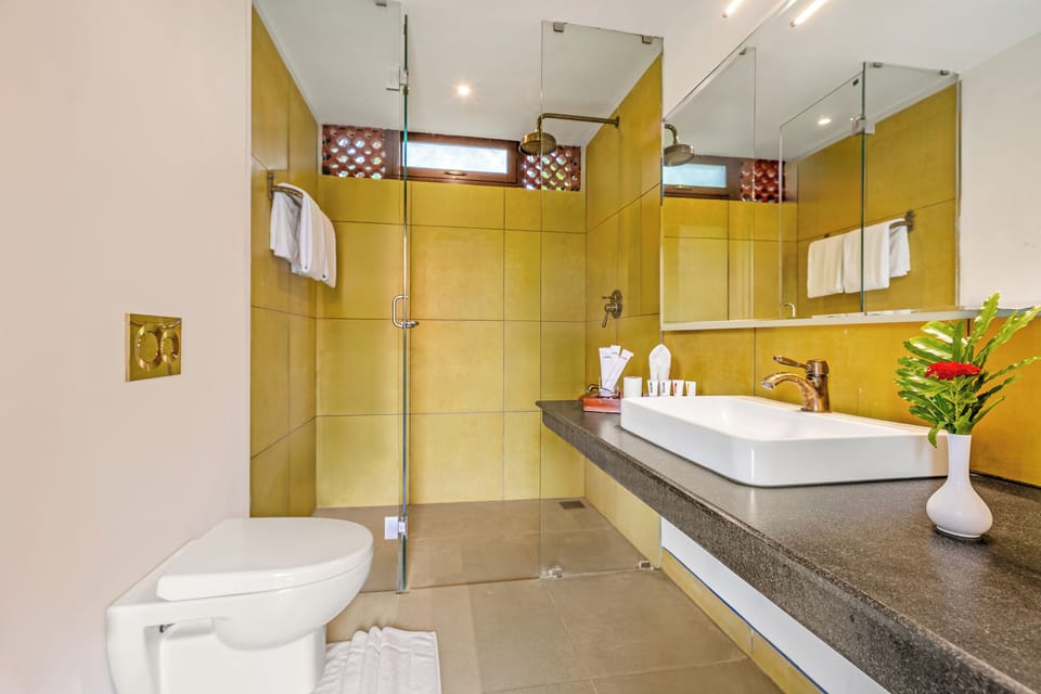 Garden View Pavilion with Sitout | Bathroom | Shower